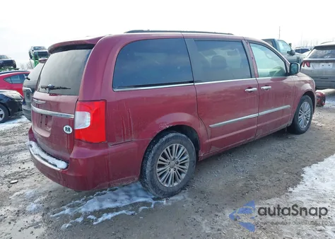 2014 Chrysler Town & Country Touring L z USA, uszkodzony, nr VIN 2C4RC1CG5ER199833